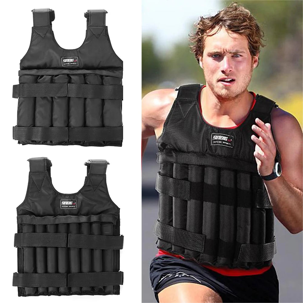  Weighted Vest Jacket Sand Clothing for Running and Fitness Training