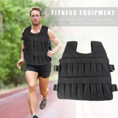  Weighted Vest Jacket Sand Clothing for Running and Fitness Training